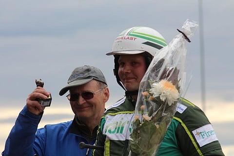 Mikko Porokka yhteiskuvassa Markus Porokan kanssa.