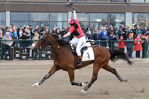 Viivi Mattinen tuuletti viime vuonna SE-tulosta Seinäjoella.