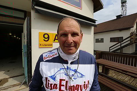 Reijo Liljendahl menestyi Hagmyrenissä. Kuva: Jarno Unkuri