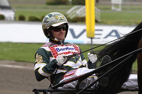 Yannick Gingras ihasteli Hannelore Hanoverin suoritusta ja ounasteli matkaa Pariisin talvimeetingiin. (Kuva:JU)