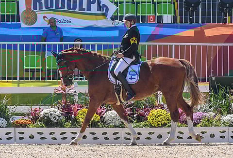 Katja Karjalainen ja High Flow Riossa 2016. Kuva: SRL/Jon Stroud