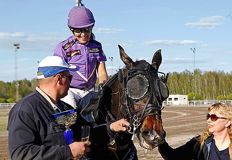 Karoliina Sinkkilän montén PM-taival käynnistyi kakkossijalla. (arkistokuva)