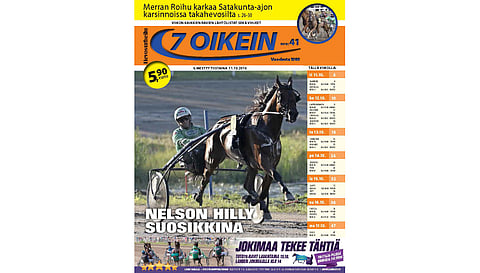 Tämän viikon 7 oikein -lehti on ilmestynyt.