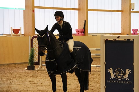 Le Petit Amour voitti ensimmäistä kertaa Ratsastuskeskus Ainossa ratsastetun Laatuarvostelun.