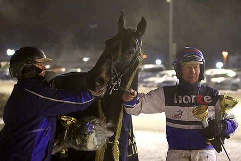 Pekka Korven valmentama Free Me voitti viime vuonna muun muassa Kymenlaakso-ajon. Kuva: Satu Pitkänen