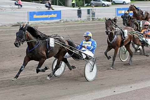 Mountain Cleaver otti kolmossijan UltraStayern-lähdössä. Arkistokuva: Pekka Salonen