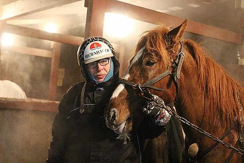 Jouni Miettisen tallin Pikku Hyvä vaihtoi omistajaa eilen. Kuva: Hevosurheilun arkisto