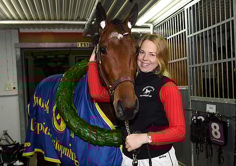 Anna Hagmannin hoitama Coin Perdu päätti 2-vuotiskautensa Uppfödningslöpningin voittoon.