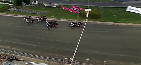 Hermes Boko ja Staro Lochlyn kävivät tiukan kamppailun voitosta. Kuva: ATG Live.