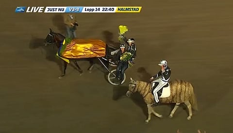 SprinterMästaren -kisan seremoniat ovat perinteiset. Kuva: ATG Live