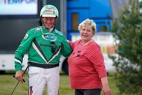 Ari Moilasen ja Pirjo Vauhkosen yhteistyö toi nappionnistumisen Festivaaliajossa.