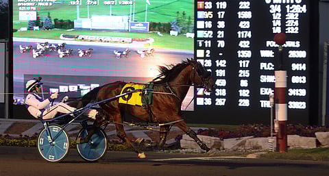 Ensimmäinen voittaja Mika Forssin MM-turneella oli peitsari Dialaramara. Kuva: Ilkka Nisula