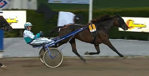 Aisha Simoni hallitsi Färjestadin 75-pelin päätöskohdetta johtopaikalta. Kuva: ATG Live