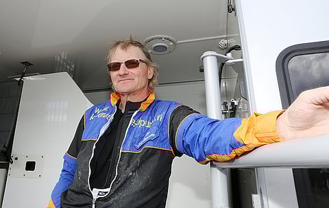 Arto Laaksonen ajoi Mikkelin avauskohteen voittanutta Meleko Elevistä.