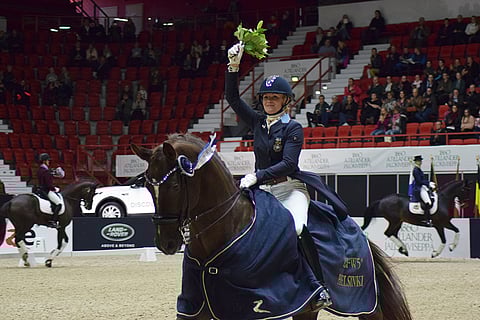 Duendecillo P voittajana Horse Show´ssa vuonna 2017.