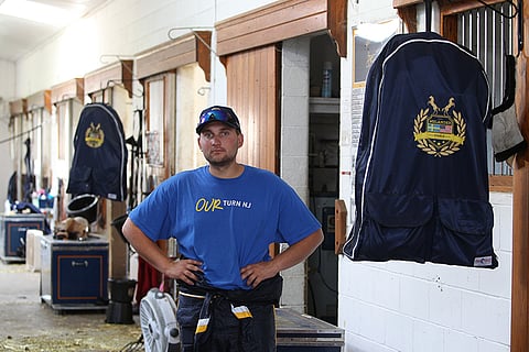 Marcus Melanderin valmennustalli on tuonut menestystä niin suomalais- kuin varsinkin ruotsalaisomistajille. Kentuckyn kilpailuviikolla tallista on monta voitontavoittelijaa. Kuva Totofoto