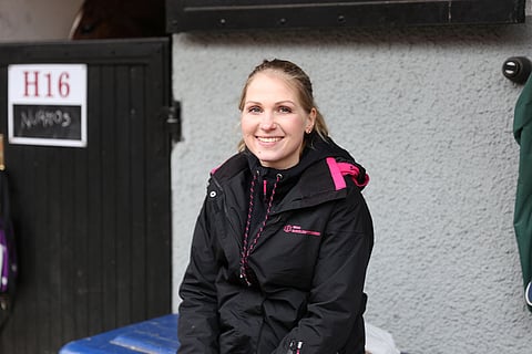 Readly Expressin hoitaja Inga Perk oli rauhallisin mielin muutama tunti ennen lähtöä.