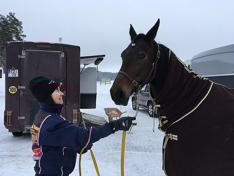 Midnight Hour aloitti kauden Sorsasalossa kolmannella sijalla. Kuva: Joonas Teerikorpi.