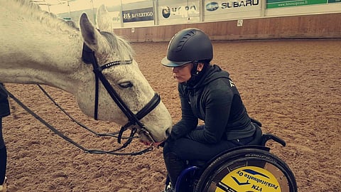 Löytyi elämän hevonen. Jaana Kivimäellä ja Legolasilla synkkasi heti ensisekunneista lähtien.