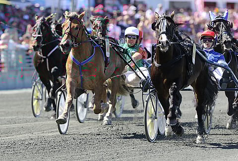 Lome Brage pysyi Polaran edellä maaliin asti. Väliajat olivat 20,7 - 21,4 - 17,7. Kuva: Jarno Unkuri