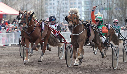 Polara voitti Antti Tupamäen riemuksi Erkon Pokaalin Vermossa ja lähtee huippukunnossa puolustamaan Elitkampenin voittoaan Tukholmaan. Kuva: Totofoto