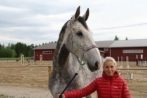 Tuisku Kivikoski-Vainio ja Carlord.