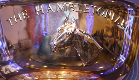 Suuri Hambletonian-ravipäivä kilpaillaan Meadowlandsissa ensi lauantaina. Kuva: Totofoto