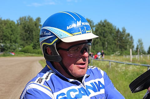 Mauno Laurilan valmentama Fixit juoksi lyhyellä matkalla haamumailituloksen. Arkistokuva.