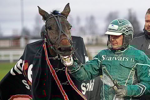 Excalibur It ja Niko Jokela nostattaisivat takuulla urheilutunnelmaa Solvallassa, jos pääsevät mukaan lauantain raveihin pronssidivisioonan finaaliin. Kuva Kirsi Kantokoski