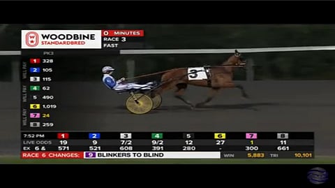 Speed Titan ja Scott Zeron sijoittuivat kolmanneksi lauantaina. Kuva Mohawkin live stream