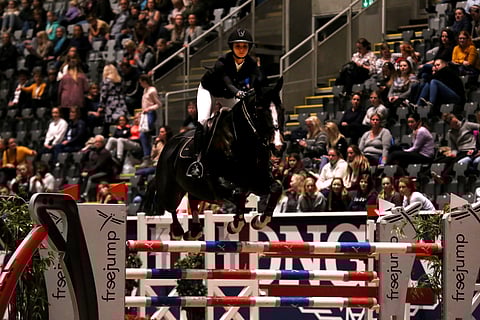 Anna-Julia Kontio ja Ornellaia Oslossa.