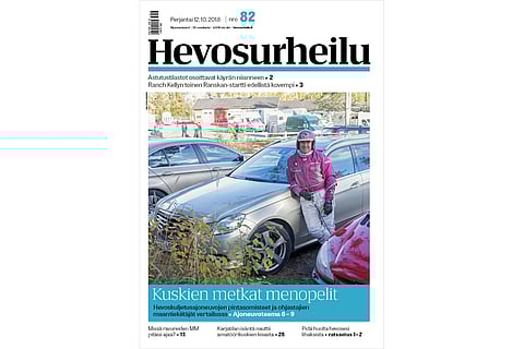 Antti Teivainen kulkee maanteillä vuosittain nykyään noin 80 000 - 100 000 kilometriä. Kannen kuva: Ada Pykäläniemi.