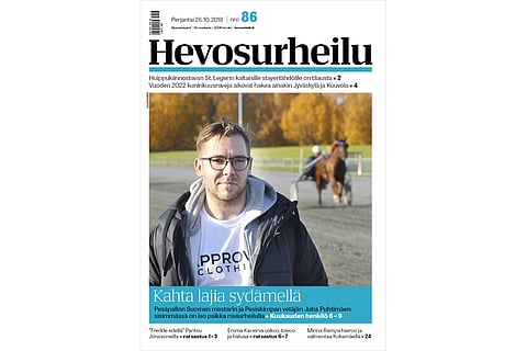 Juha Puhtimäki elää voimakkaasti niin pesäpalloa kuin raveja. Kannen kuva: Ville Toivonen.