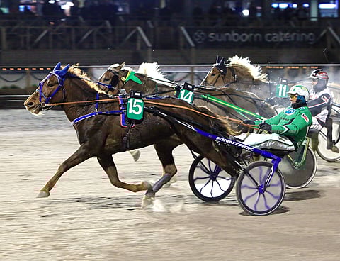 Huimariina piti Vieskerin Virvan ja Liisan Tulilinnun takanaan.