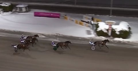 Viking Grace voitti helposti. Kuva: ATG Live