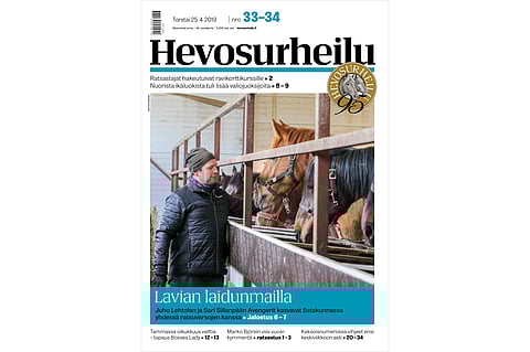 Avenger-kasvattaja Juha Lehtola. Kannen kuva: Taru Peltosaari.