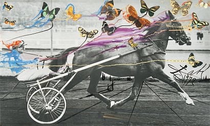 Ranskan Une de Mai innosti itsensä Salvador Dalin taiteilemaan tämän litografin, kuten oheinen linkki jutusta kertoo. Kuva: Salvador Dali/Drouot Paris Catalogue/Le Trot