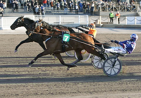 Tommi Kylliäisen ajokki Ricocone ohitti Olli Koivusen ja Jugadorin lopussa.