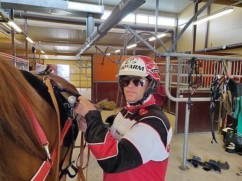 Hannu Korpi ajoi voiton ja kaksi kolmosta joulupäivänä Uumajassa.