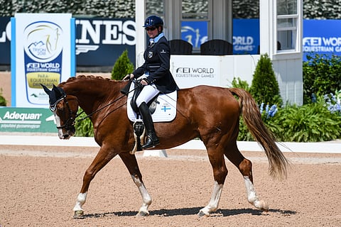Katja Katjalainen ja Dr Doolittle Tryonissa.