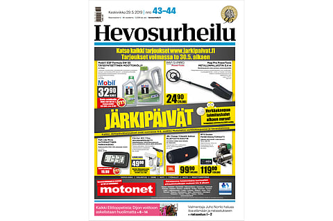 Keskiviikon kaksoisnumerossa: Erikoinen Elitloppet