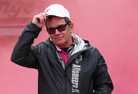 Tarjokkaita huippulähtöjä vilisee Next Directionin kesässä. Timo Hulkkonen kertoo, että Suur-Hollola-ajon alkuerät eivät kuulu 6-vuotiaan ruunan ohjelmaan. Kuva: Jarno Unkuri.