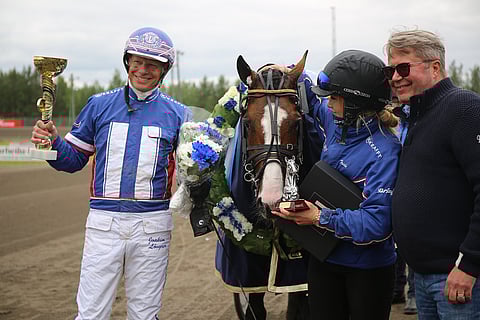 Kymi Grand Prixin voittaja Racing Mange. Kuva: Roosa Lindholm