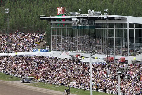 Teivon raviradan toimintojen on arvioitu mahtuvan puoleen nykyisestä tonttialasta. Kuva: Jarno Unkuri