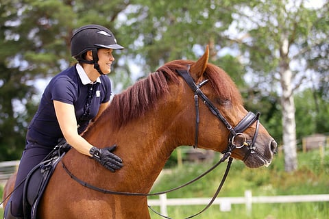 Katja Kuokka ja Hessin Leevi.