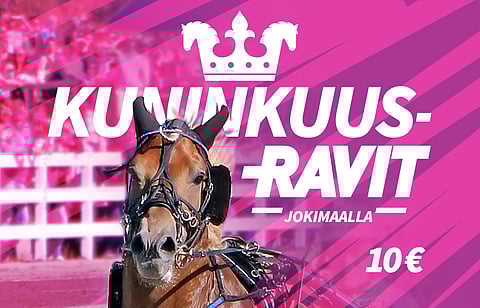 Kuninkuusravien käsiohjelman jakelu siirtyy päivällä eteenpäin.