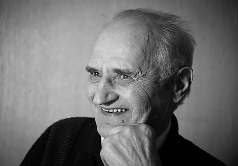 Pentti Savolainen 6.3.1930 - 28.7.2019. Kuva Juhani Länsiluoto.