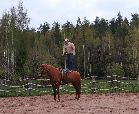 Roman Loza ja suomentamma Tina.