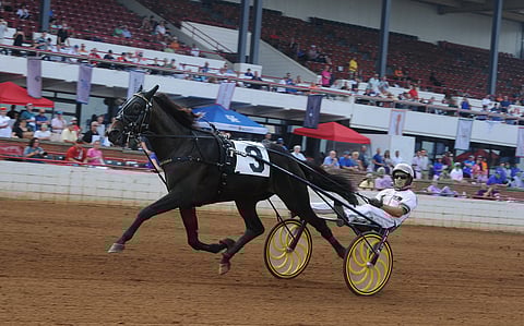 The Red Milen syksyn sesonki on hyvässä vauhdissa Lexingtonissa. Greenshoe ja Brian Sears esittivät oivaa syyskuntoa. Kuva Adam Ström /Stall TZ
