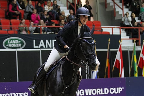 Wilma Heikkisellä oli toisen kansainvälisen sijoituksen jälkeen hymy herkässä.